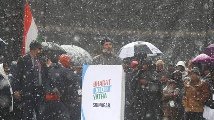 राहुल गांधी – जोडो यात्रा.