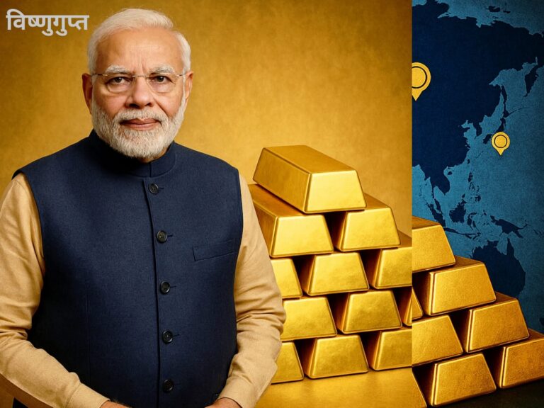 भारताच्या सोने साठ्याने (Gold Reserve) सर्व विक्रम मोडले आहेत.