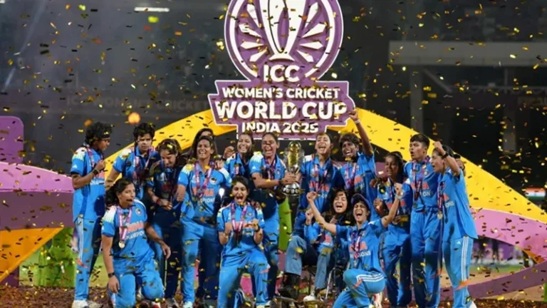 भारतीय महिला क्रिकेट संघ पहिल्यांदा विश्वविजेता 🏆